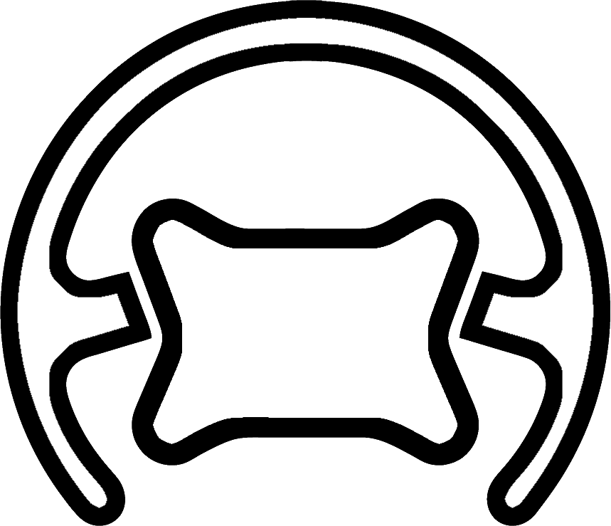 Separate steering wheel symbol, Black version